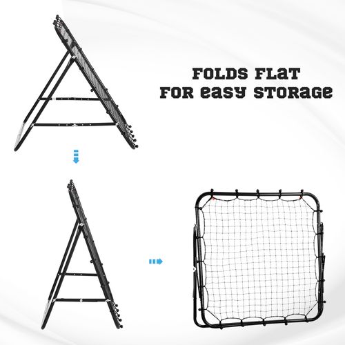 HOMCOM Rebounder Net for Kids and Adults Football Training