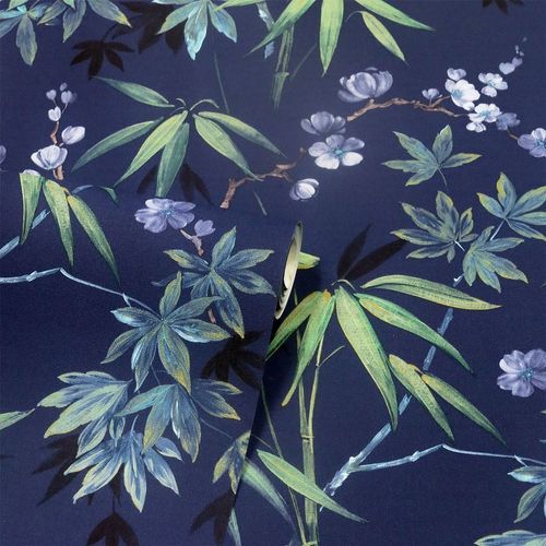 Wallpaper, Jasmine Garden Navy sw12