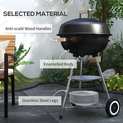 Outsunny BBQ Grill,  85H cm