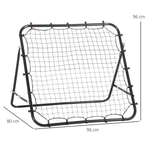 HOMCOM Rebounder Net for Kids and Adults Football Training