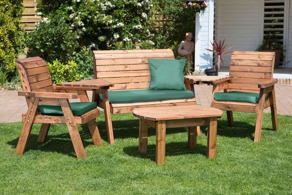 Charles Taylor 4 Seater Multi Set, 2 Removable Tables, 1 Coffee Table