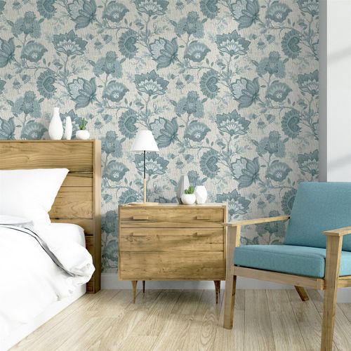 Wallpaper, Krisha Dusky Neutrals sw12
