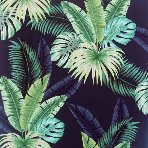Wallpaper, Miami Tropics Navy sw12