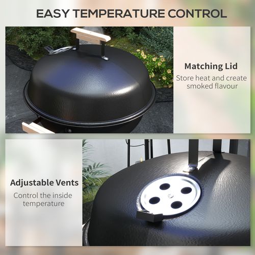 Outsunny BBQ Grill,  85H cm