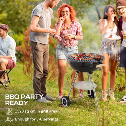 Outsunny BBQ Grill,  85H cm