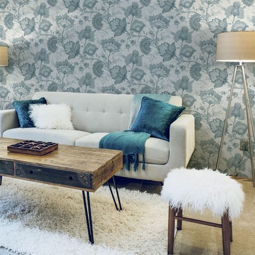 Wallpaper, Krisha Dusky Neutrals sw12
